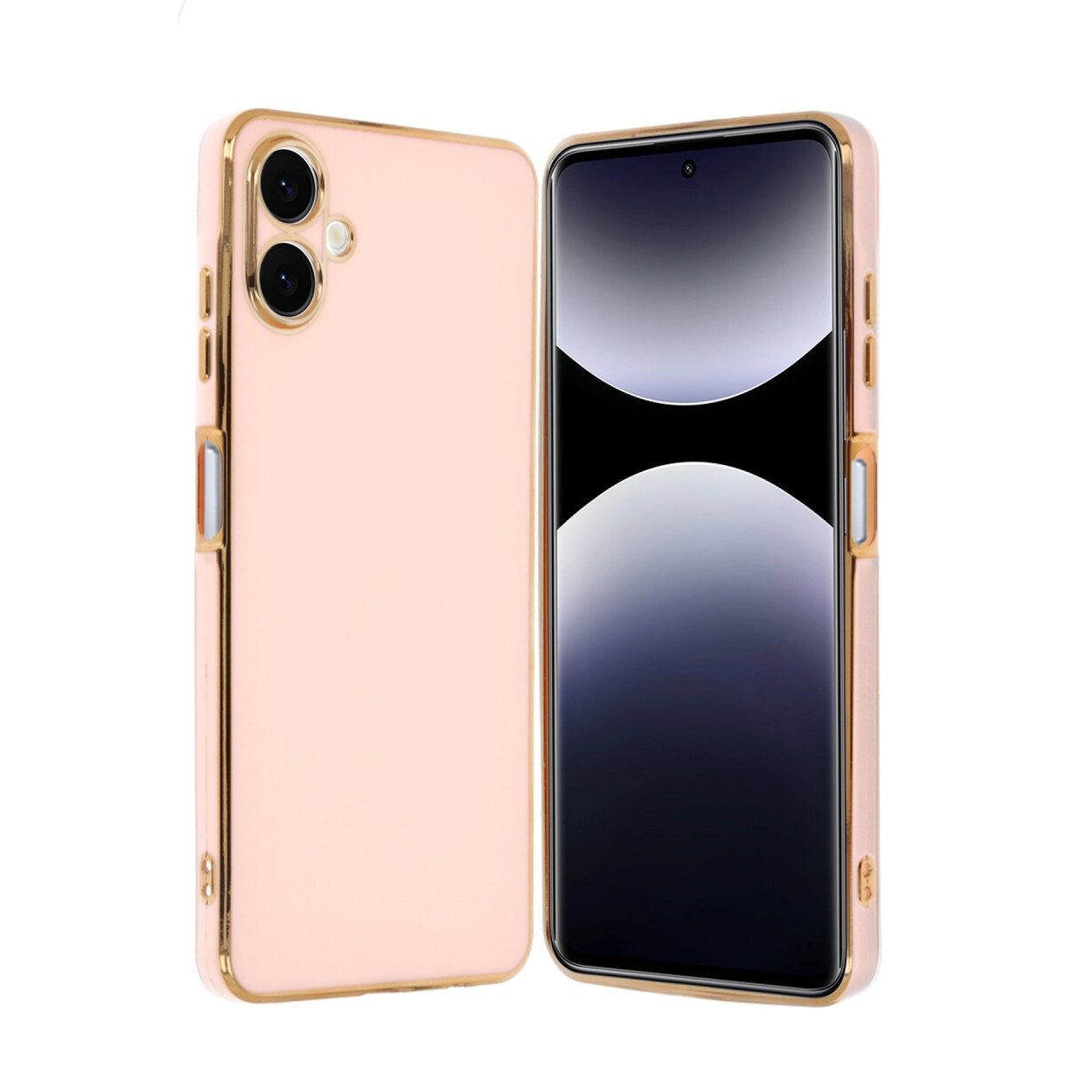Samsung Galaxy A06 Kılıf Volet Silikon - Pembe Samsung Galaxy A06 Kılıf Volet Silikon - Pembe