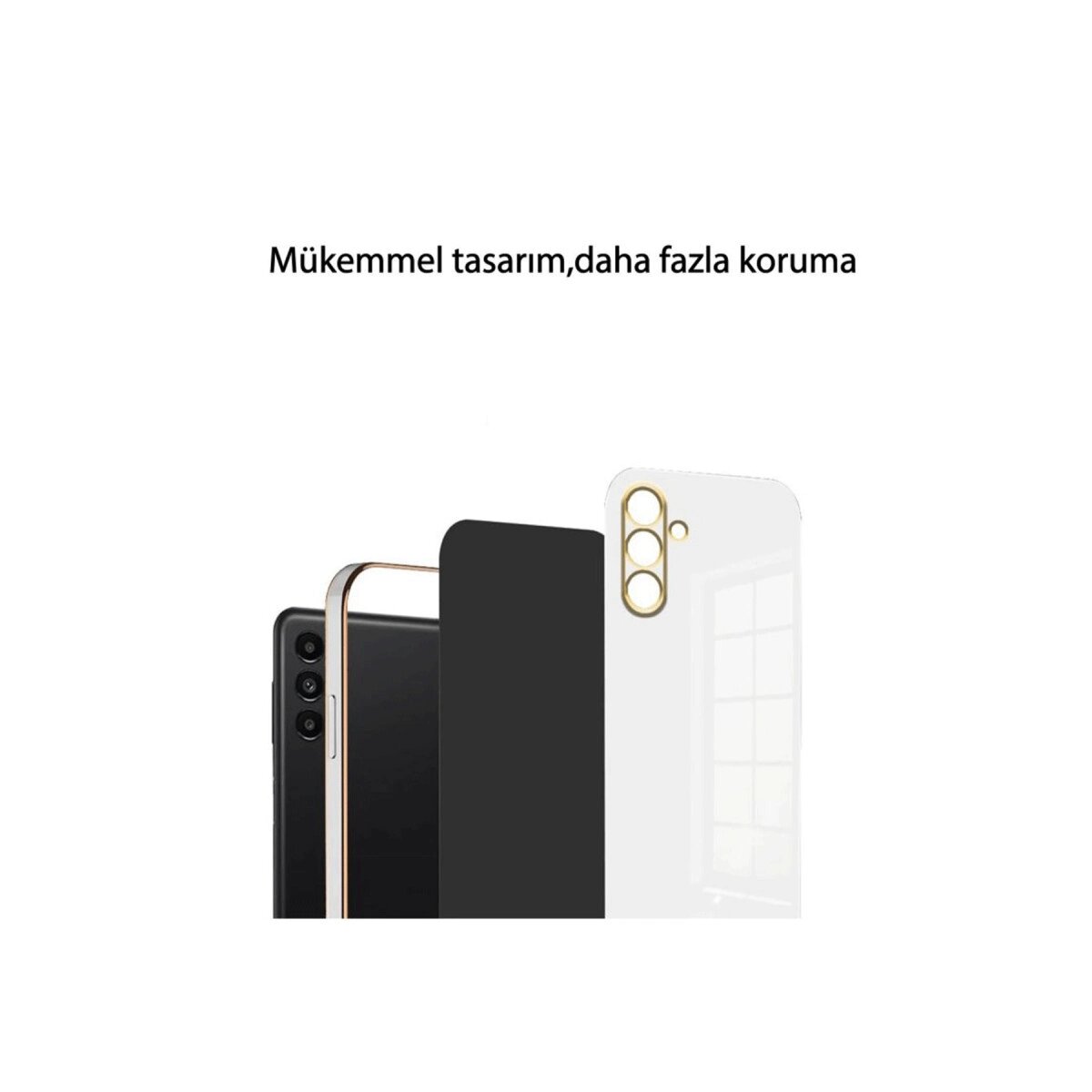 Samsung Galaxy A26 Kılıf Volet Silikon - Siyah
