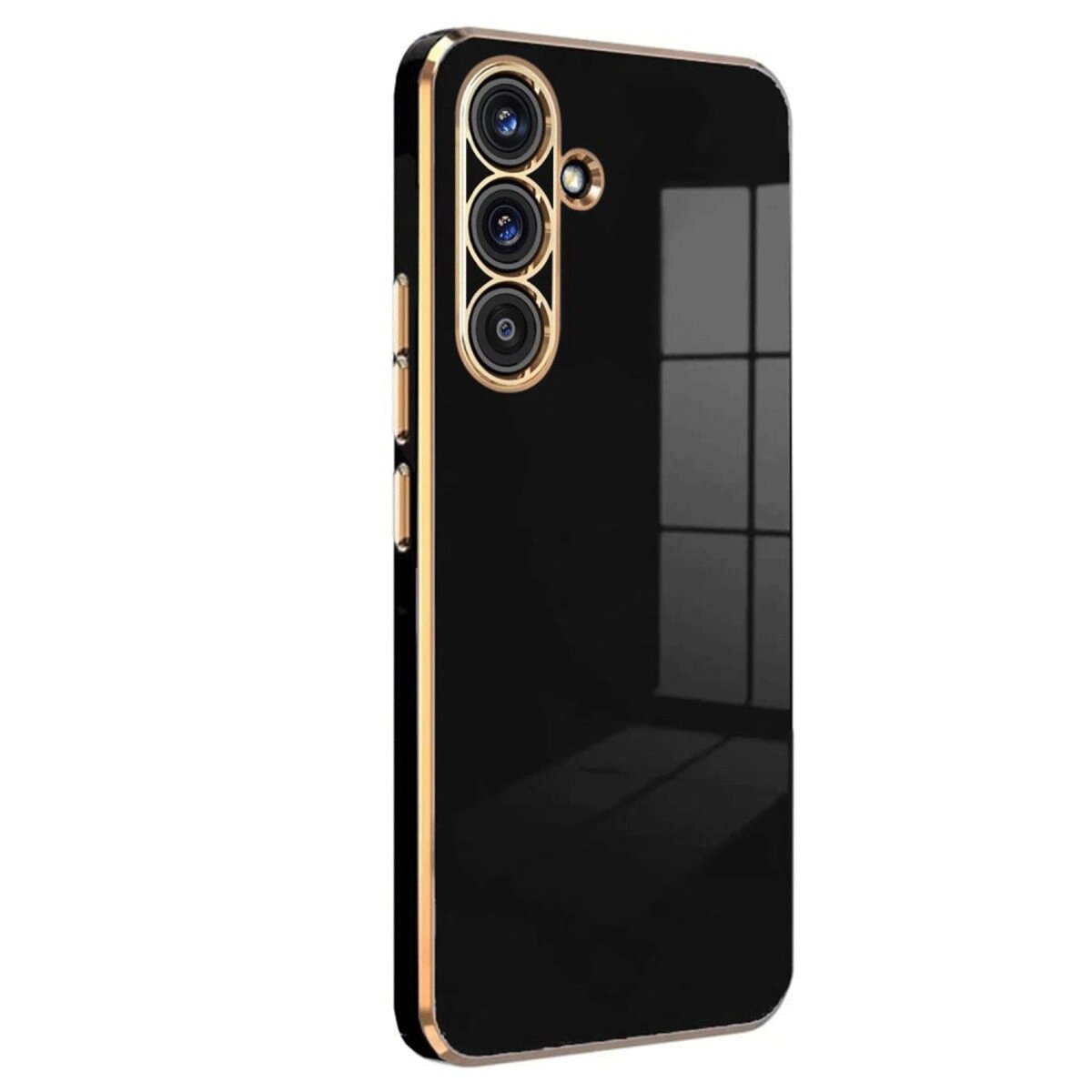 Samsung Galaxy A36 Kılıf Volet Silikon - Siyah Samsung Galaxy A36 Kılıf Volet Silikon - Siyah