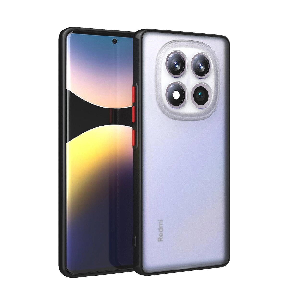 Xiaomi Redmi Note 14 Pro 4g Kılıf Montreal Silikon Kapak - Siyah Xiaomi Redmi Note 14 Pro 4g Kılıf Montreal Silikon Kapak - Siyah