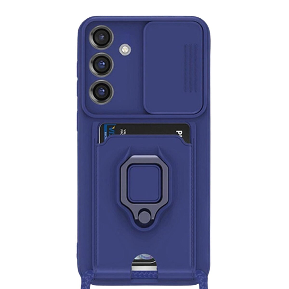 Samsung Galaxy S25 Plus Kılıf Zuma Kartvizitli Yüzüklü Silikon - Lacivert Samsung Galaxy S25 Plus Kılıf Zuma Kartvizitli Yüzüklü Silikon - Lacivert