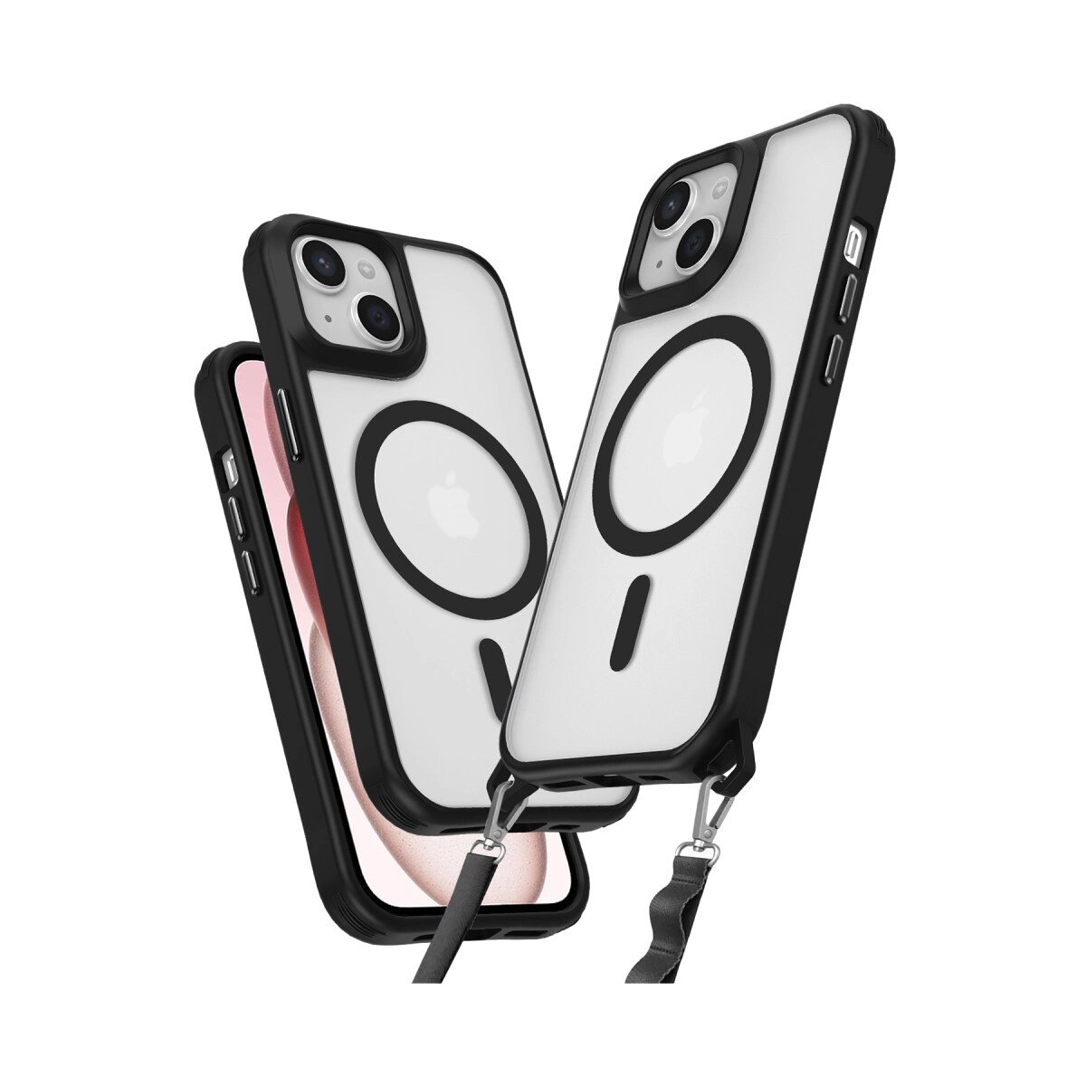 Apple İphone 14 Kılıf Enka Magsafe Silikon Kılıf - Siyah Apple İphone 14 Kılıf Enka Magsafe Silikon Kılıf - Siyah