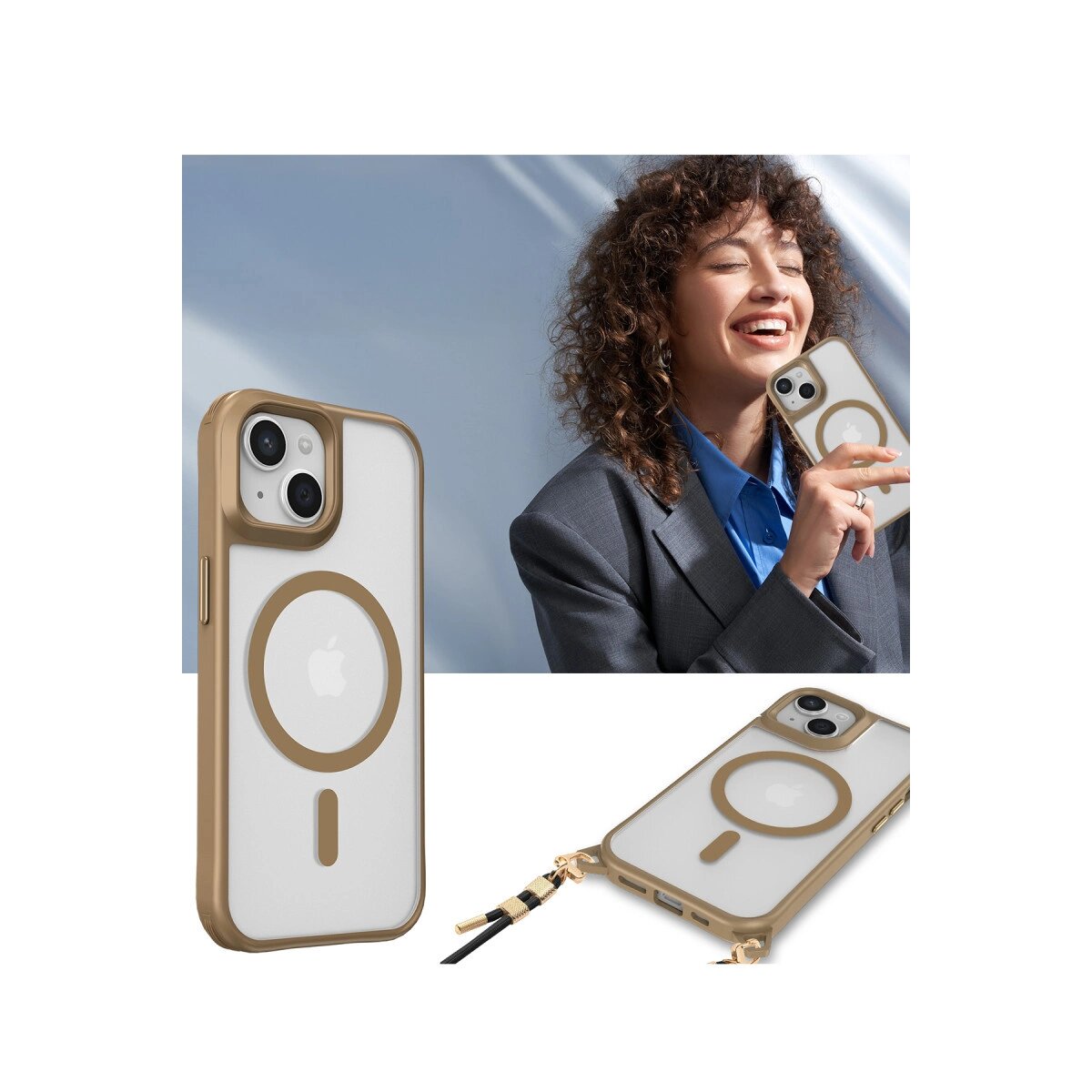 Apple İphone 15 Kılıf Enka Magsafe Silikon Kılıf - Desert Apple İphone 15 Kılıf Enka Magsafe Silikon Kılıf - Desert