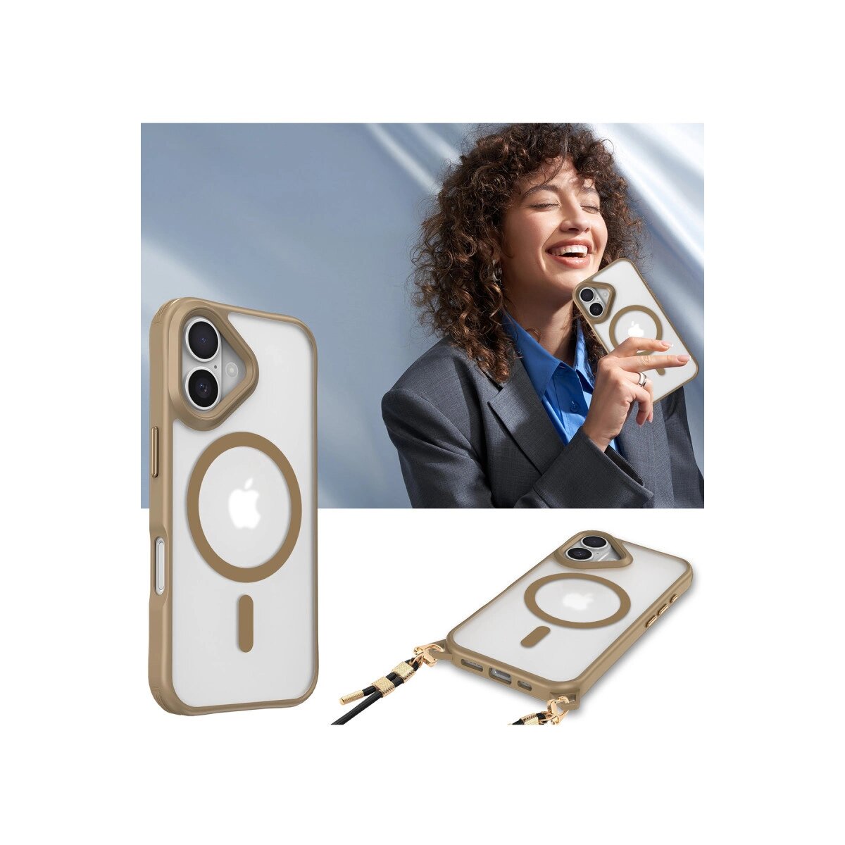 Apple İphone 16 Kılıf Enka Magsafe Silikon Kılıf - Desert Apple İphone 16 Kılıf Enka Magsafe Silikon Kılıf - Desert