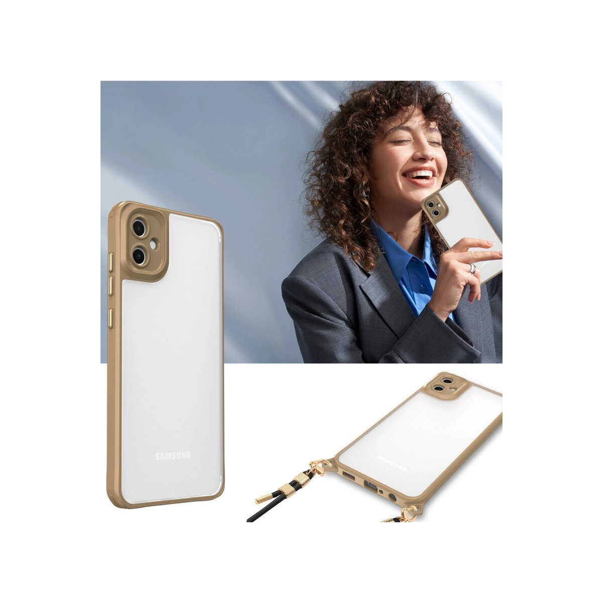 Samsung Galaxy A06 Kılıf Penta Silikon Kılıf - Siyah Samsung Galaxy A06 Kılıf Penta Silikon Kılıf - Siyah