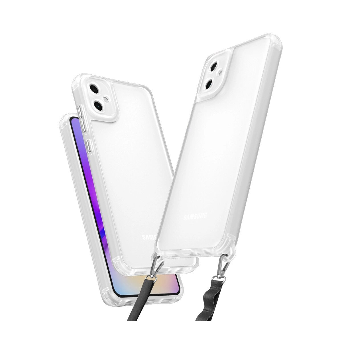 Samsung Galaxy A06 Kılıf Penta Silikon Kılıf - Şeffaf Samsung Galaxy A06 Kılıf Penta Silikon Kılıf - Şeffaf