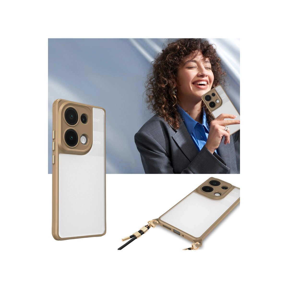 Xiaomi Redmi Note 13 Pro 5g Kılıf Penta Silikon Kılıf - Titan Gri Xiaomi Redmi Note 13 Pro 5g Kılıf Penta Silikon Kılıf - Titan Gri