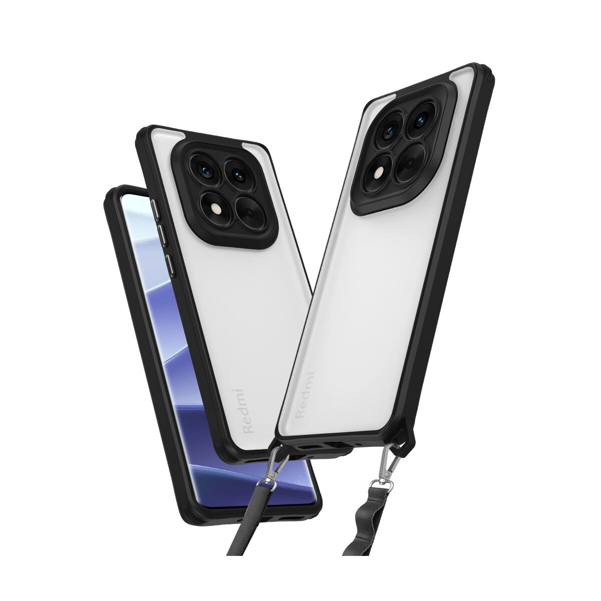 Xiaomi Redmi Note 14 Pro 4g Kılıf Penta Silikon Kılıf - Siyah Xiaomi Redmi Note 14 Pro 4g Kılıf Penta Silikon Kılıf - Siyah