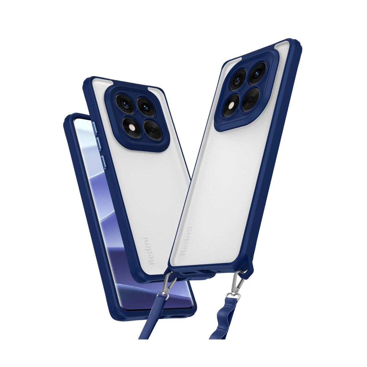 Xiaomi Redmi Note 14 Pro 4g Kılıf Penta Silikon Kılıf - Lacivert Xiaomi Redmi Note 14 Pro 4g Kılıf Penta Silikon Kılıf - Lacivert