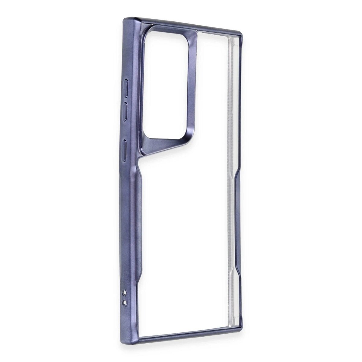 Samsung Galaxy S25 Ultra Kılıf Boyi Silikon Kapak - Lacivert