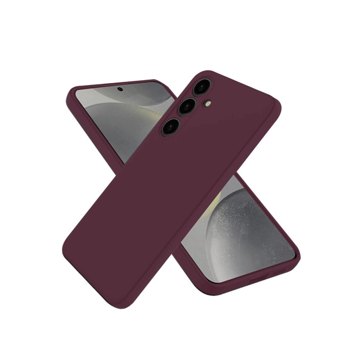 Samsung Galaxy A26 Kılıf First Silikon - Mürdüm Samsung Galaxy A26 Kılıf First Silikon - Mürdüm