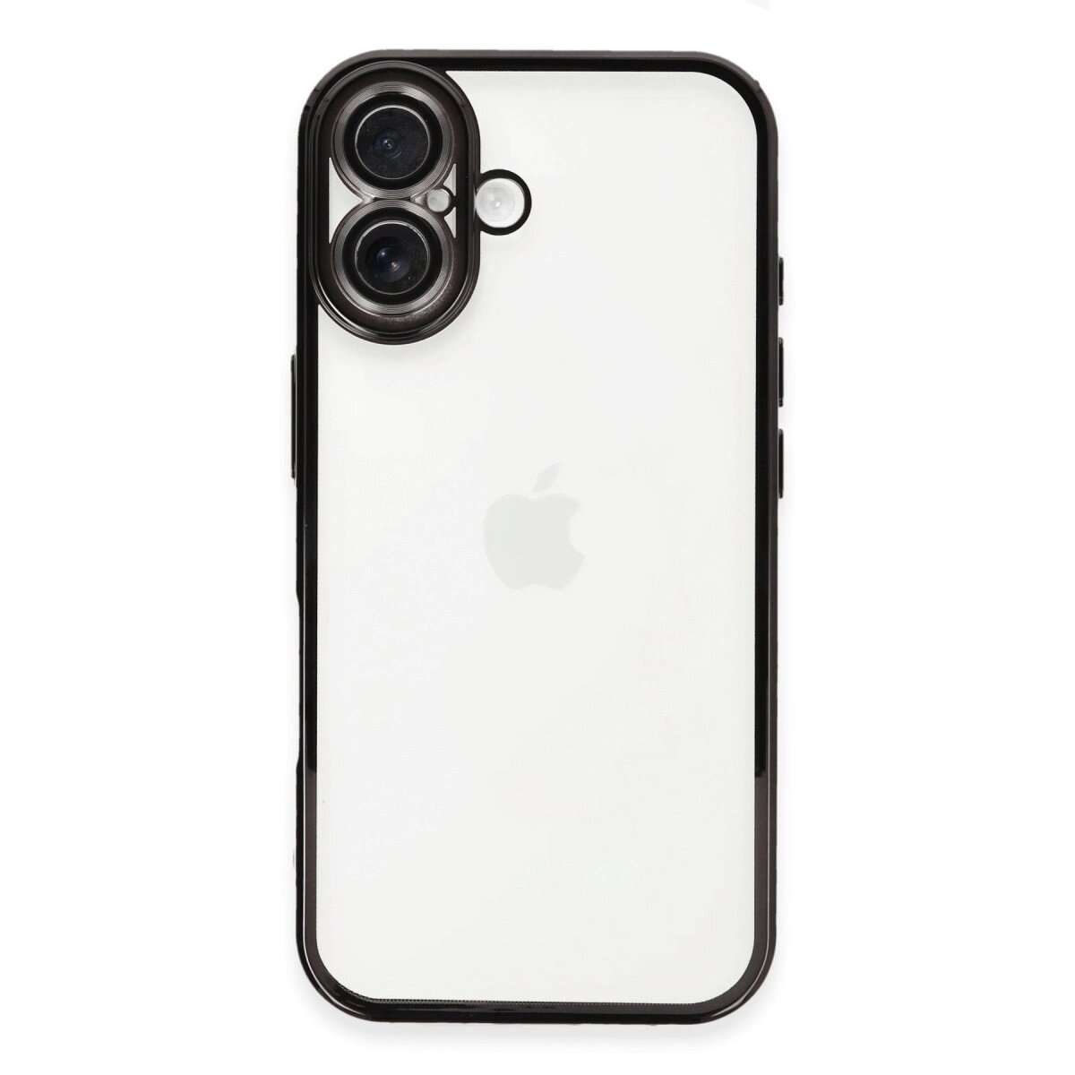 Apple İphone 16 Plus Kılıf Razer Lensli Silikon - Siyah Apple İphone 16 Plus Kılıf Razer Lensli Silikon - Siyah