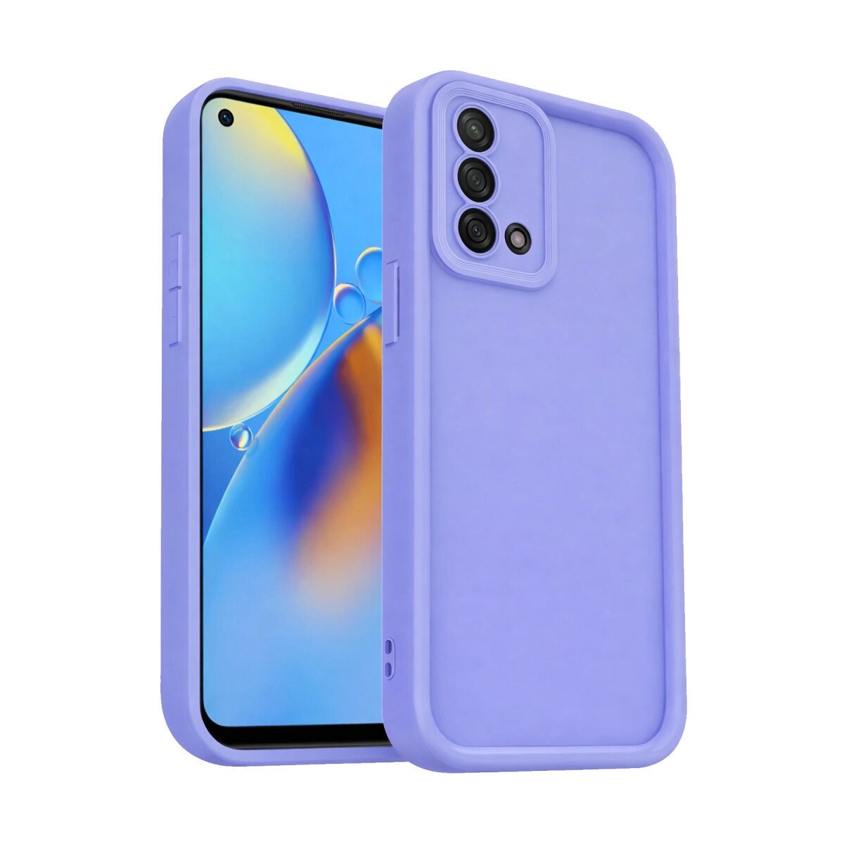 Oppo A74 4g Kılıf Viera Silikon - Lila Oppo A74 4g Kılıf Viera Silikon - Lila