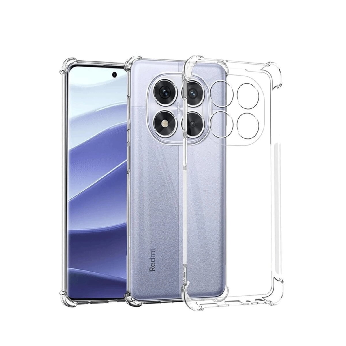 Xiaomi Redmi Note 14 Pro 5g Kılıf Lüx Şeffaf Silikon Xiaomi Redmi Note 14 Pro 5g Kılıf Lüx Şeffaf Silikon