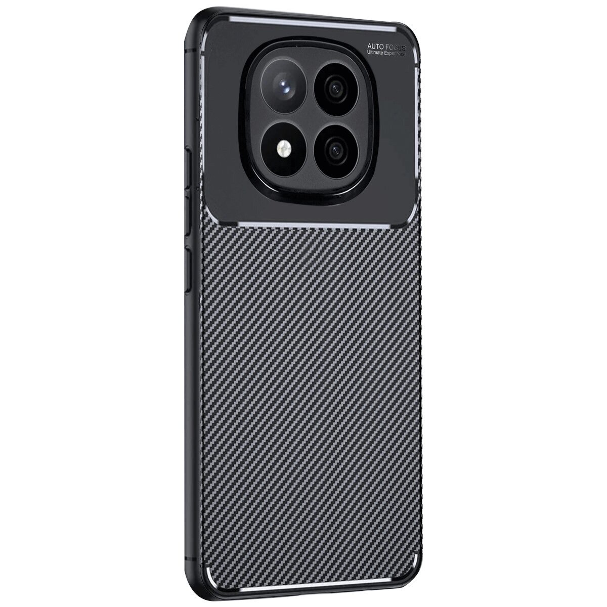 Xiaomi Redmi Note 14 Pro 5g Kılıf Auto Focus Karbon Kapak - Siyah Xiaomi Redmi Note 14 Pro 5g Kılıf Auto Focus Karbon Kapak - Siyah
