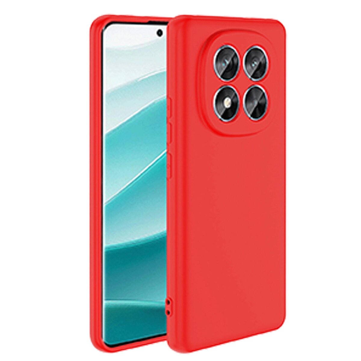 Xiaomi Redmi Note 14 Pro 5g Kılıf First Silikon - Kırmızı Xiaomi Redmi Note 14 Pro 5g Kılıf First Silikon - Kırmızı
