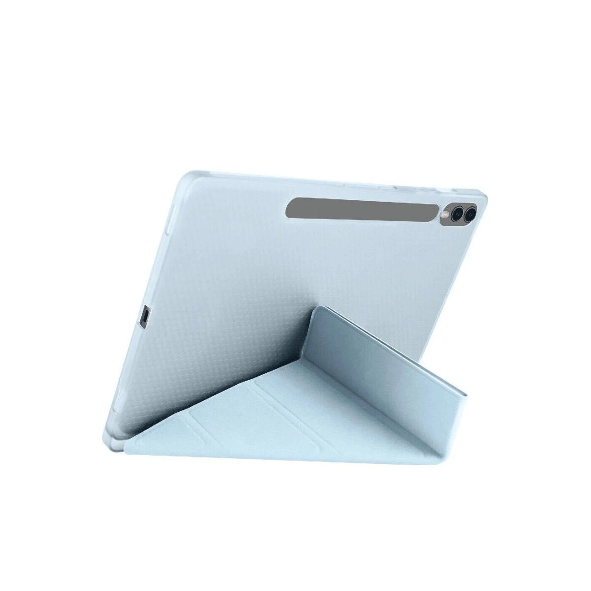 Samsung Galaxy X510 Tab S9 Fe 11 Kılıf Kalemlikli Mars Tablet Kılıfı - Mavi