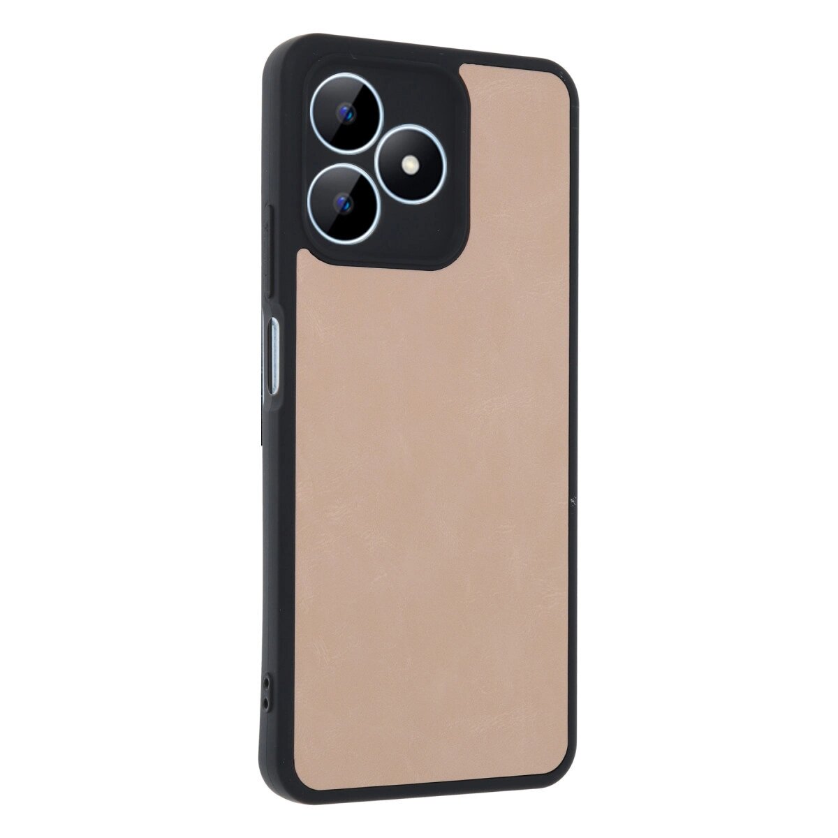 Realme Note 50 4g Kılıf Aras Deri Kapak - Pudra Realme Note 50 4g Kılıf Aras Deri Kapak - Pudra