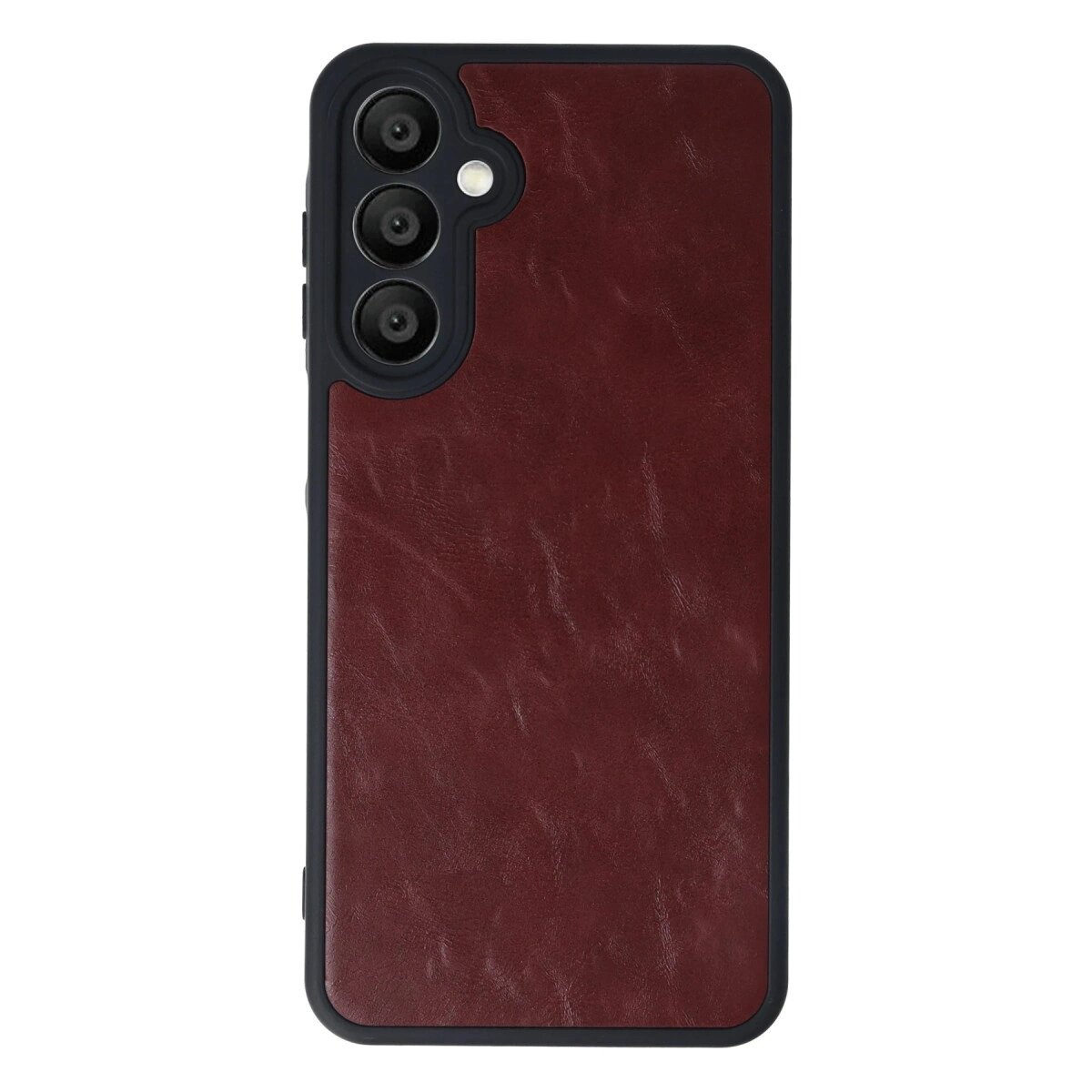 Samsung Galaxy M15 Kılıf Aras Deri Kapak - Bordo Samsung Galaxy M15 Kılıf Aras Deri Kapak - Bordo