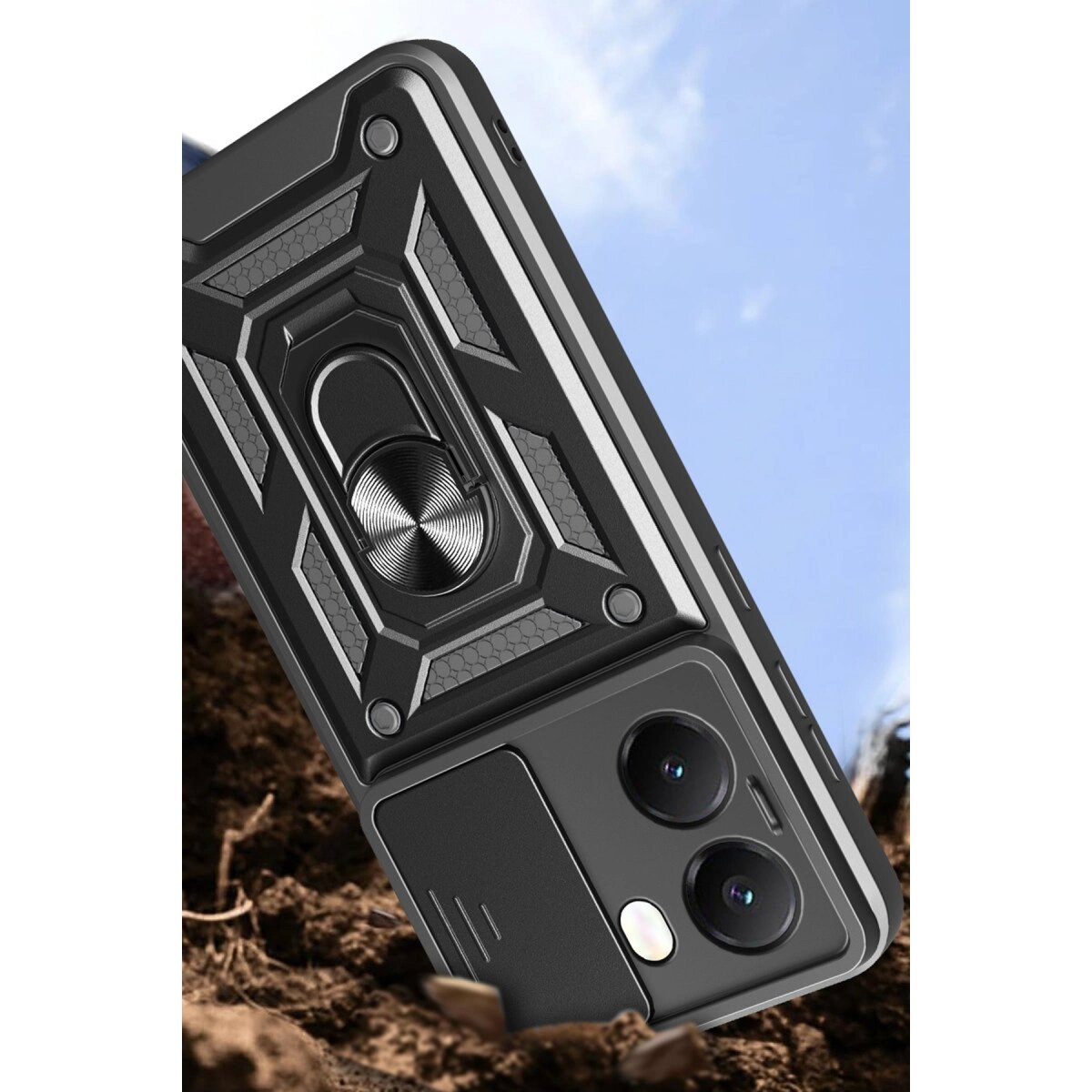Xiaomi Poco X7 Pro Kılıf Pars Lens Yüzüklü Silikon - Kırmızı Xiaomi Poco X7 Pro Kılıf Pars Lens Yüzüklü Silikon - Kırmızı