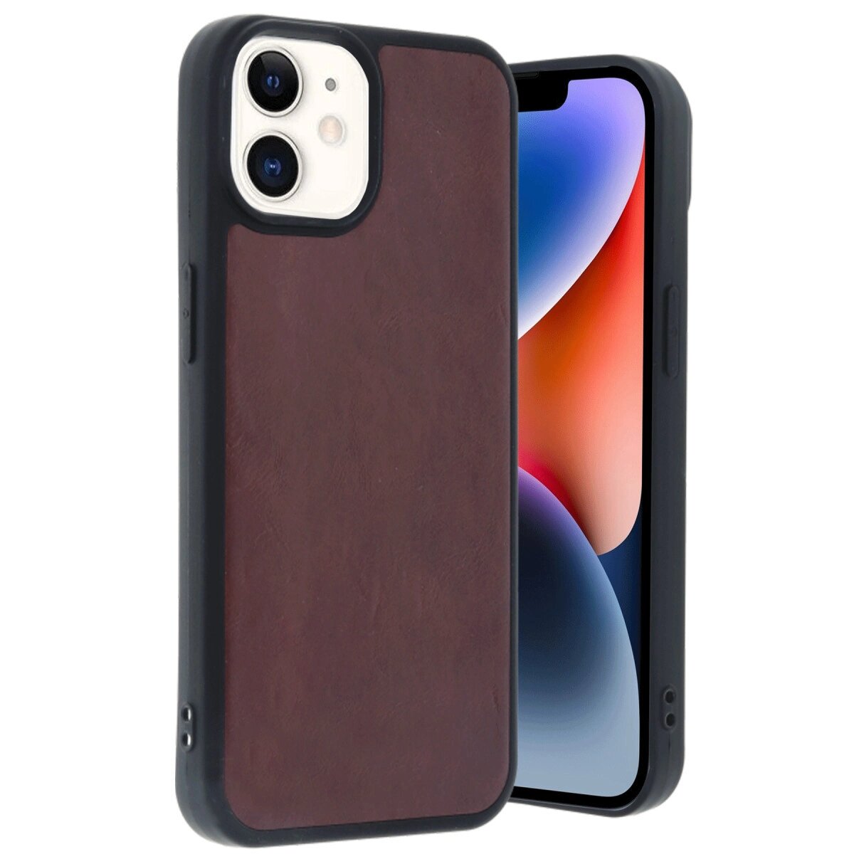 Apple İphone 11 Kılıf Aras Deri Kapak - Bordo Apple İphone 11 Kılıf Aras Deri Kapak - Bordo