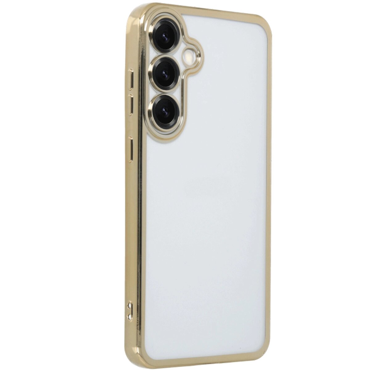 Samsung Galaxy S25 Kılıf Razer Lensli Silikon - Gold Samsung Galaxy S25 Kılıf Razer Lensli Silikon - Gold