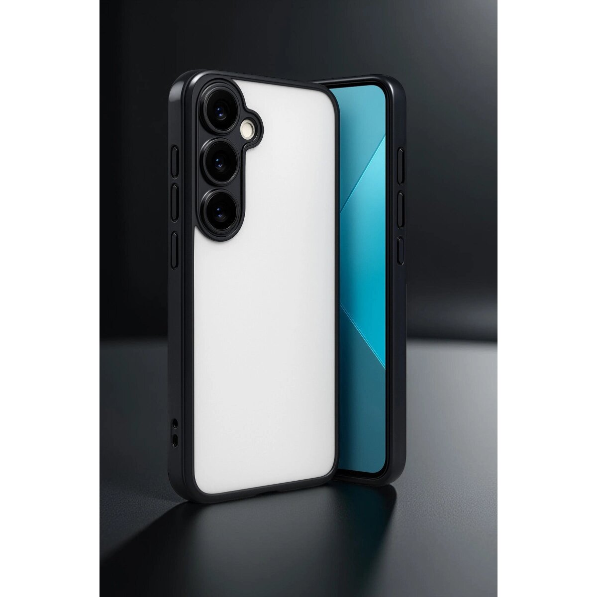 Samsung Galaxy A24 4g Prime Kılıf Razer Lensli Silikon - Açık Mavi Samsung Galaxy A24 4g Prime Kılıf Razer Lensli Silikon - Açık Mavi