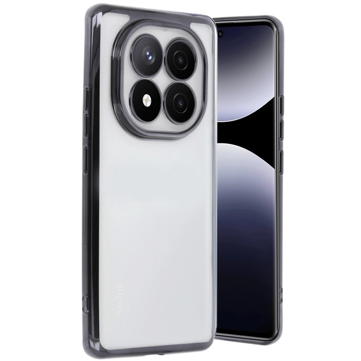 Xiaomi Redmi Note 14 Pro 5g Kılıf Razer Lensli Silikon - Siyah Xiaomi Redmi Note 14 Pro 5g Kılıf Razer Lensli Silikon - Siyah
