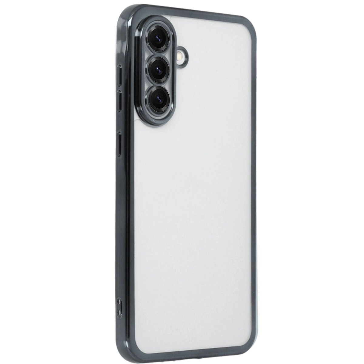 Samsung Galaxy A56 Kılıf Razer Lensli Silikon - Siyah Samsung Galaxy A56 Kılıf Razer Lensli Silikon - Siyah