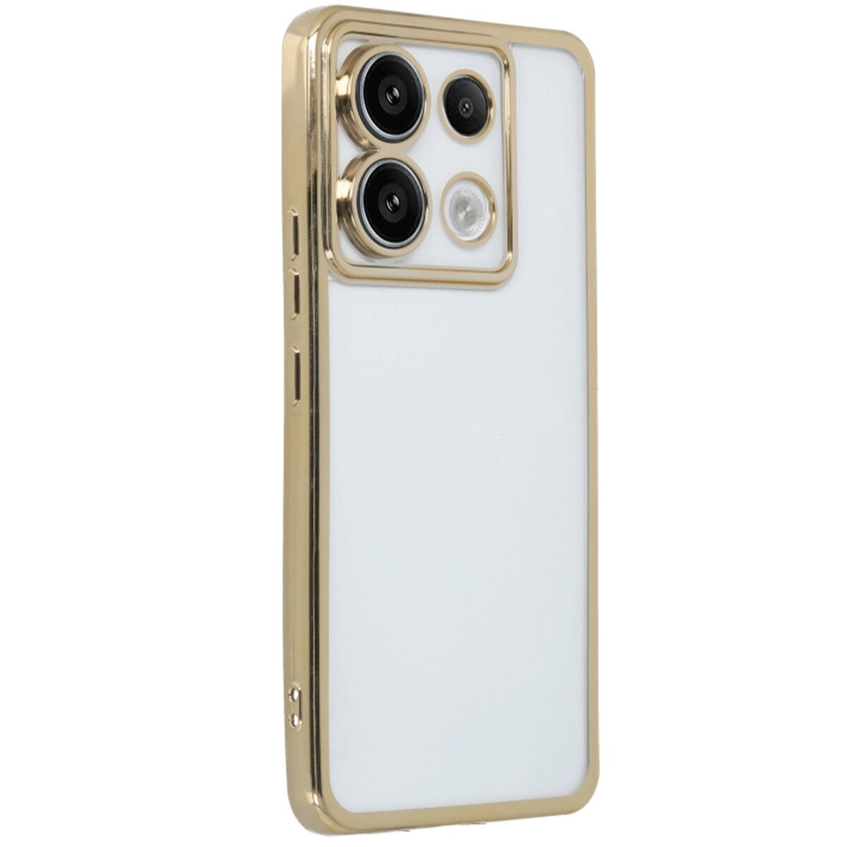 Xiaomi Redmi Note 13 Pro 5g Kılıf Razer Lensli Silikon - Gold Xiaomi Redmi Note 13 Pro 5g Kılıf Razer Lensli Silikon - Gold