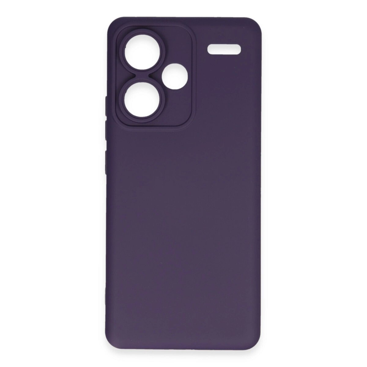 Xiaomi Redmi Note 13 Pro Plus Kılıf Nano İçi Kadife Silikon - Mor Xiaomi Redmi Note 13 Pro Plus Kılıf Nano İçi Kadife Silikon - Mor