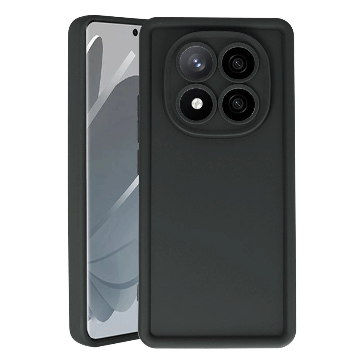 Xiaomi Redmi Note 14 Pro 4g Kılıf Viera Silikon - Siyah Xiaomi Redmi Note 14 Pro 4g Kılıf Viera Silikon - Siyah