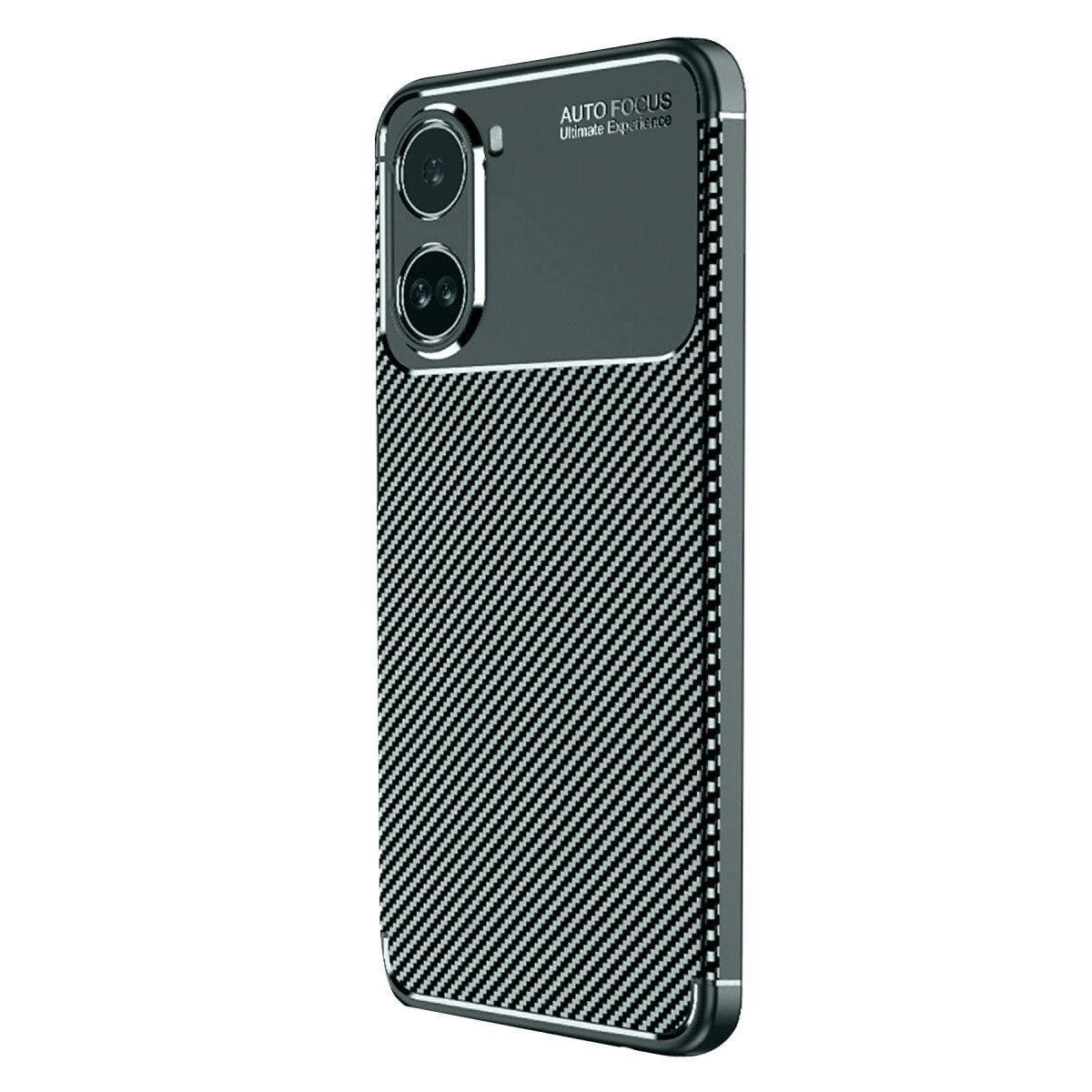 Xiaomi Poco X7 Pro Kılıf Auto Focus Karbon Kapak - Koyu Yeşil
