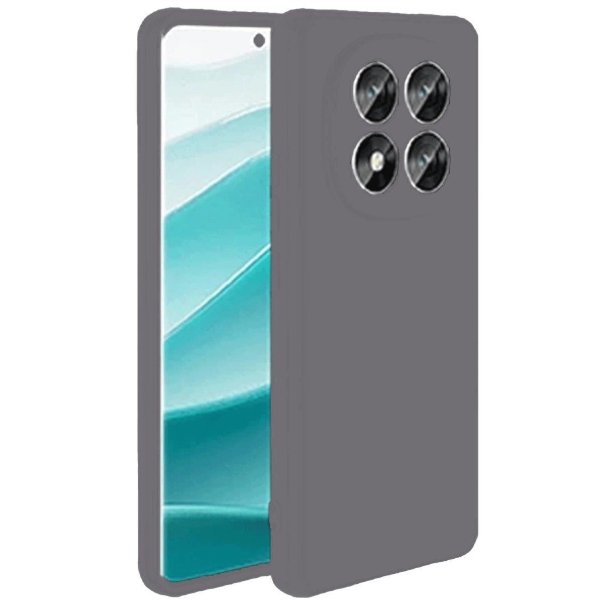 Xiaomi Redmi Note 14 Pro 4g Kılıf First Silikon - Gri Xiaomi Redmi Note 14 Pro 4g Kılıf First Silikon - Gri