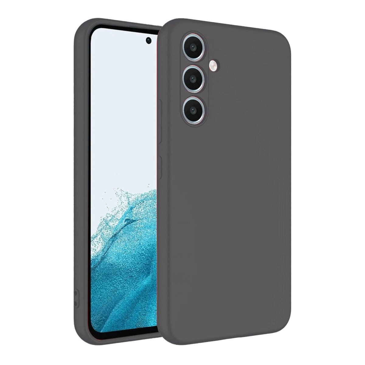 Samsung Galaxy A16 5g Kılıf First Silikon - Gri Samsung Galaxy A16 5g Kılıf First Silikon - Gri