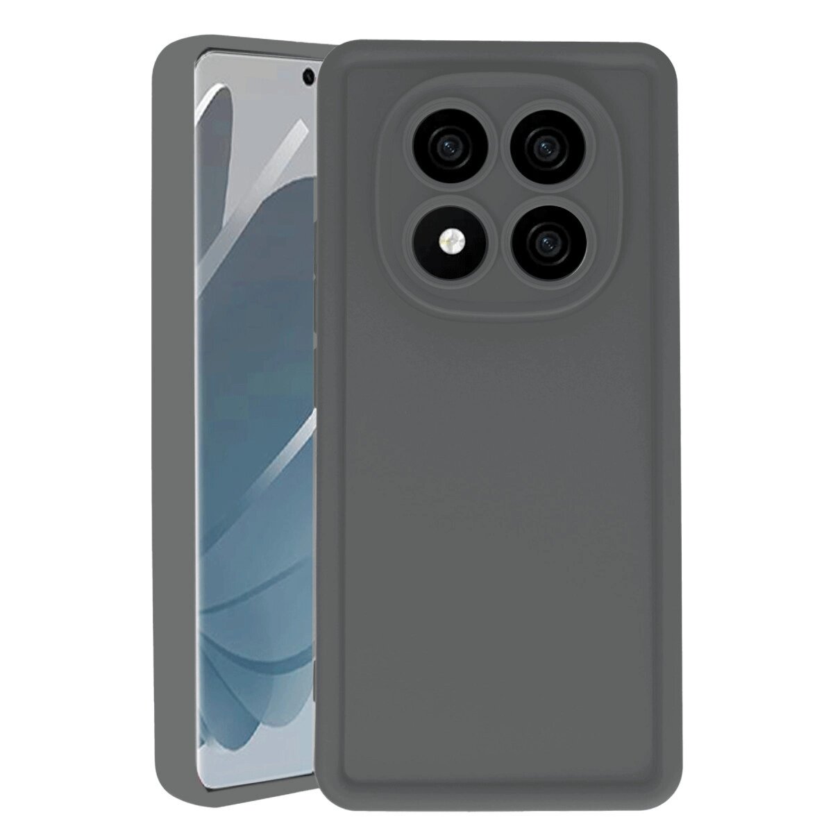 Xiaomi Redmi Note 14 Pro 4g Kılıf Viera Silikon - Gri Xiaomi Redmi Note 14 Pro 4g Kılıf Viera Silikon - Gri