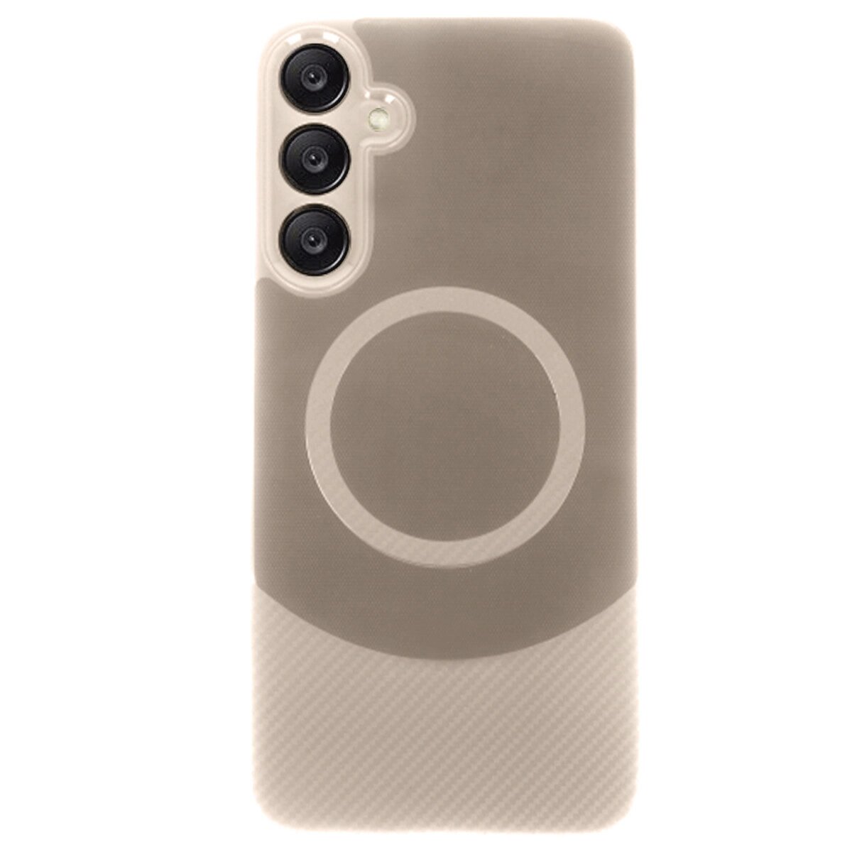 Samsung A26 Kılıf Maya Karbon Kapak - Kahverengi