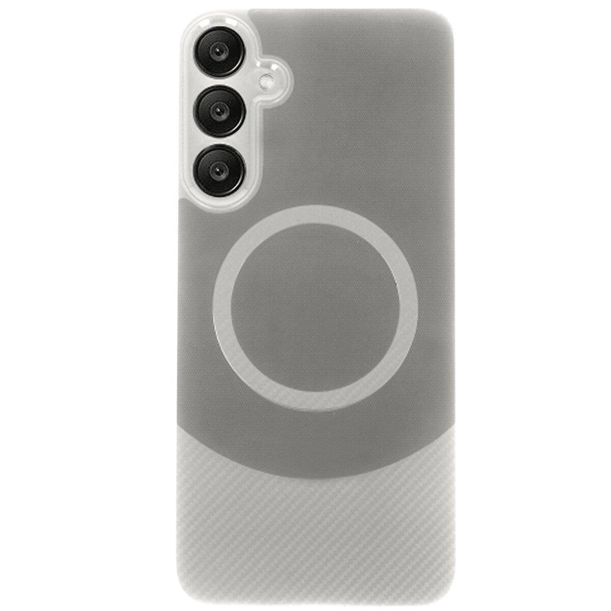 Samsung A26 Kılıf Maya Karbon Kapak - Gri Samsung A26 Kılıf Maya Karbon Kapak - Gri