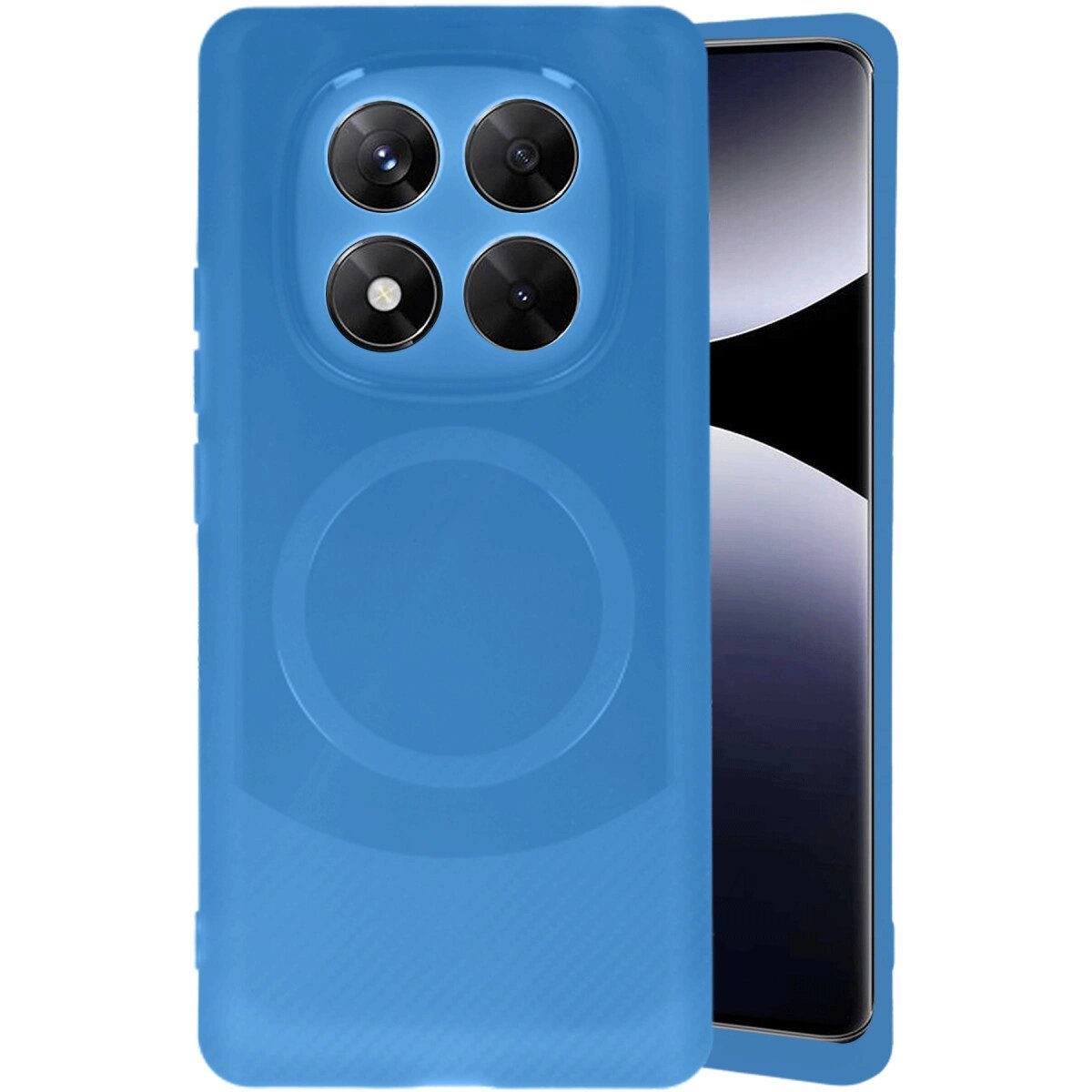 Xiaomi Redmi Note 14 Pro 5g Kılıf Maya Karbon Kapak - Lacivert Xiaomi Redmi Note 14 Pro 5g Kılıf Maya Karbon Kapak - Lacivert