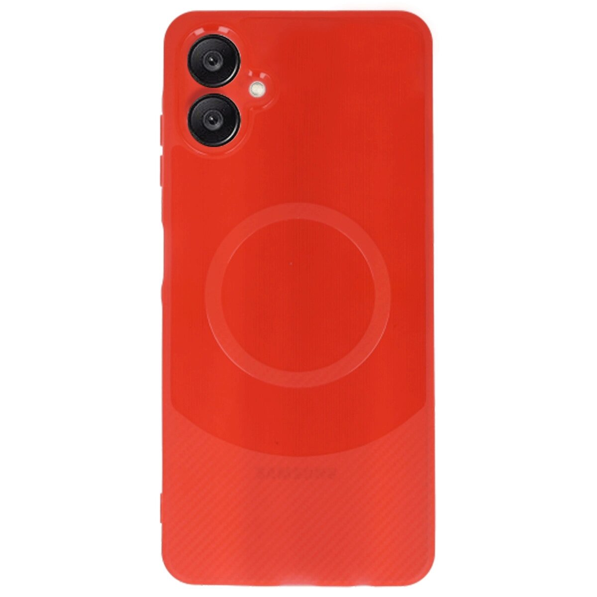 Samsung A06 Kılıf Maya Karbon Kapak - Kırmızı Samsung A06 Kılıf Maya Karbon Kapak - Kırmızı