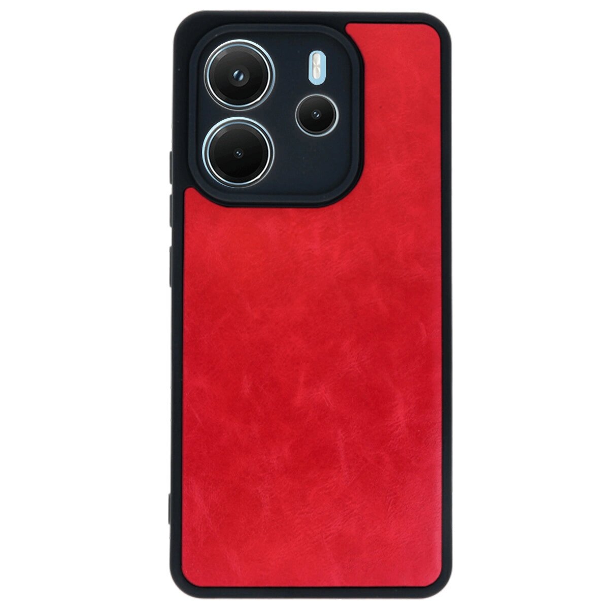 Xiaomi Redmi Note 14 4g Kılıf Aras Deri Kapak - Kırmızı Xiaomi Redmi Note 14 4g Kılıf Aras Deri Kapak - Kırmızı