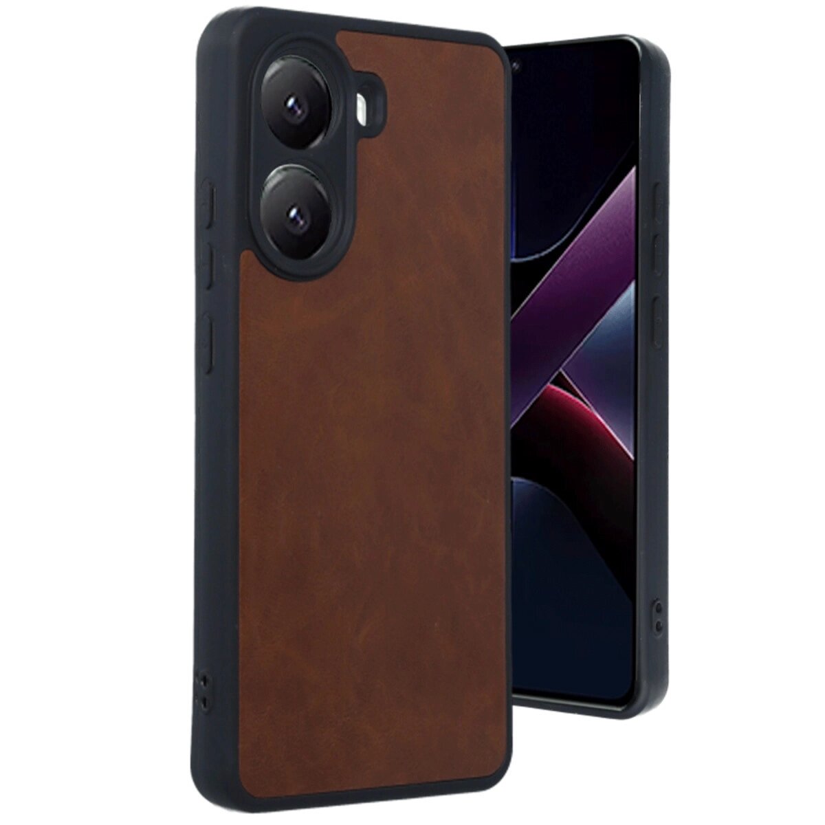 Xiaomi Poco X7 Pro Kılıf Aras Deri Kapak - Taba Xiaomi Poco X7 Pro Kılıf Aras Deri Kapak - Taba