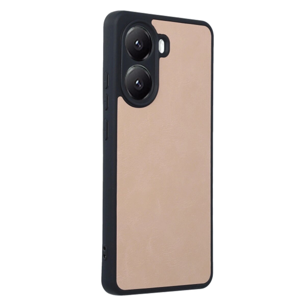 Xiaomi Poco X7 Pro Kılıf Aras Deri Kapak - Pudra Xiaomi Poco X7 Pro Kılıf Aras Deri Kapak - Pudra