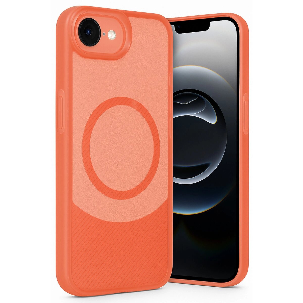 Apple İphone 16e Kılıf Maya Karbon Kapak - Kırmızı Apple İphone 16e Kılıf Maya Karbon Kapak - Kırmızı