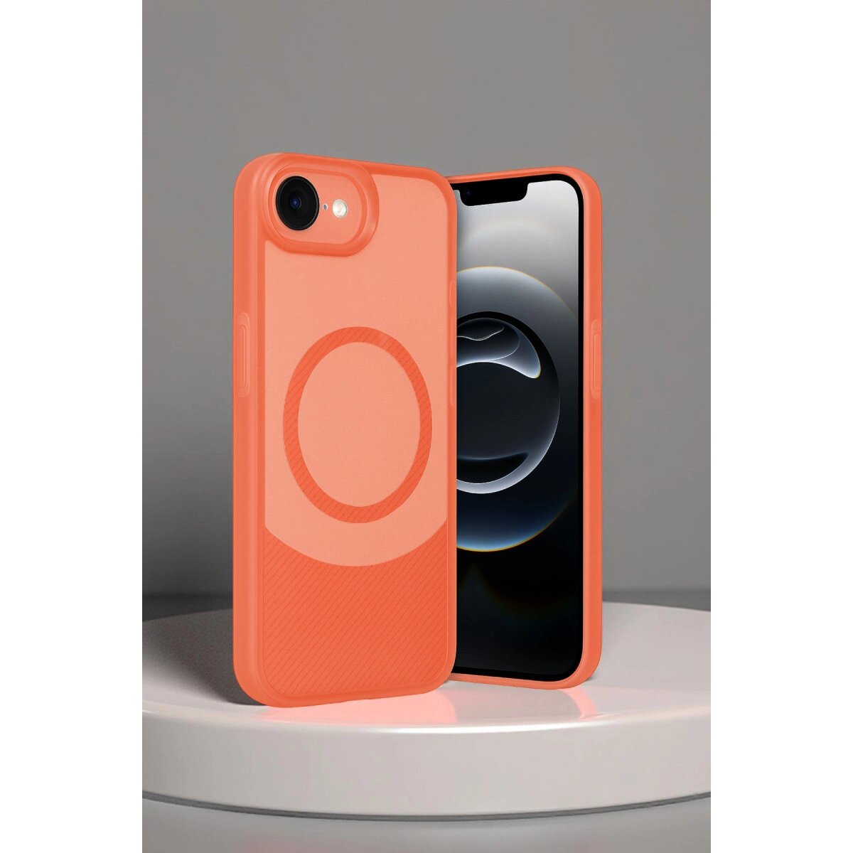 Apple İphone 16e Kılıf Maya Karbon Kapak - Kırmızı Apple İphone 16e Kılıf Maya Karbon Kapak - Kırmızı