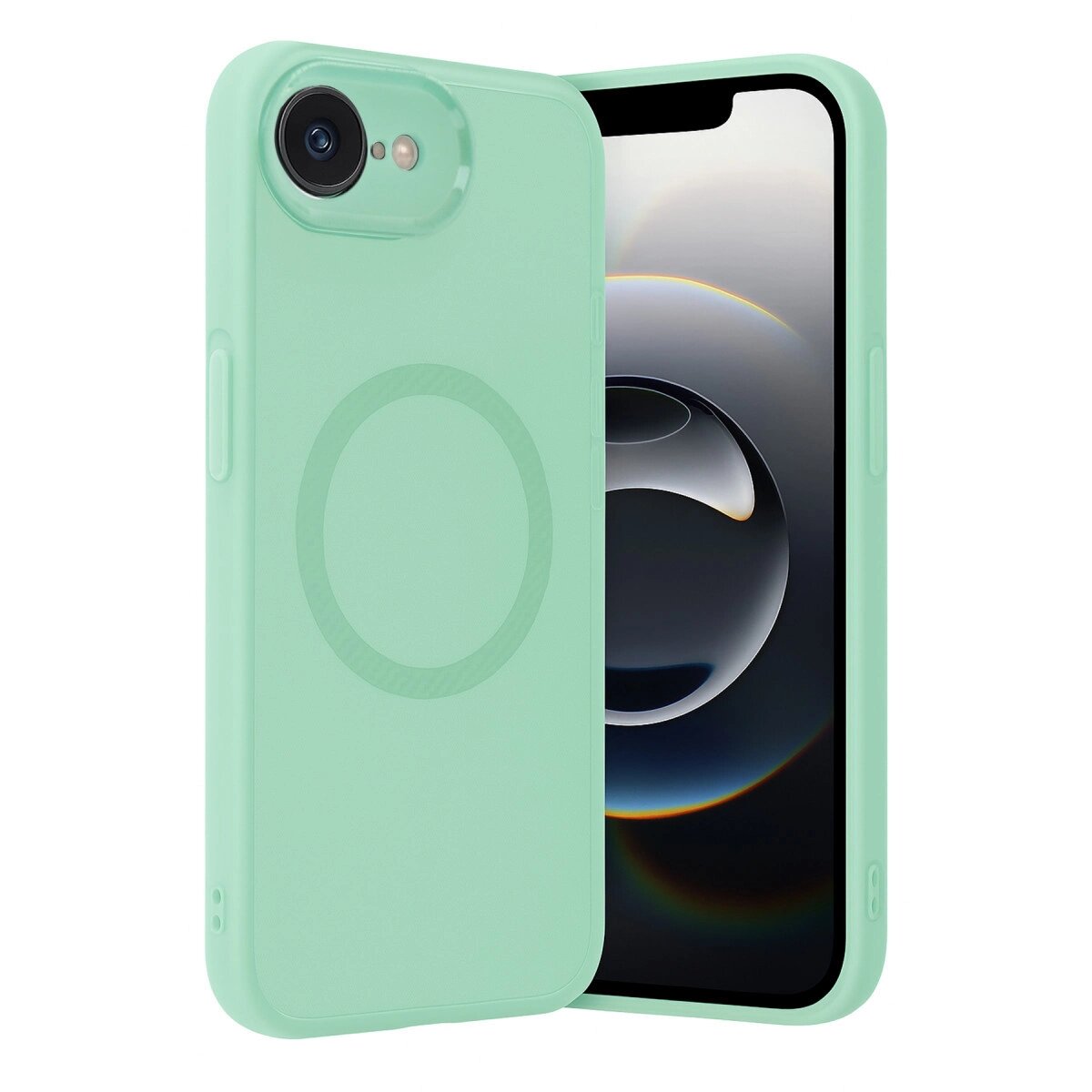 Apple İphone 16e Kılıf Maya Karbon Kapak - Koyu Yeşil Apple İphone 16e Kılıf Maya Karbon Kapak - Koyu Yeşil
