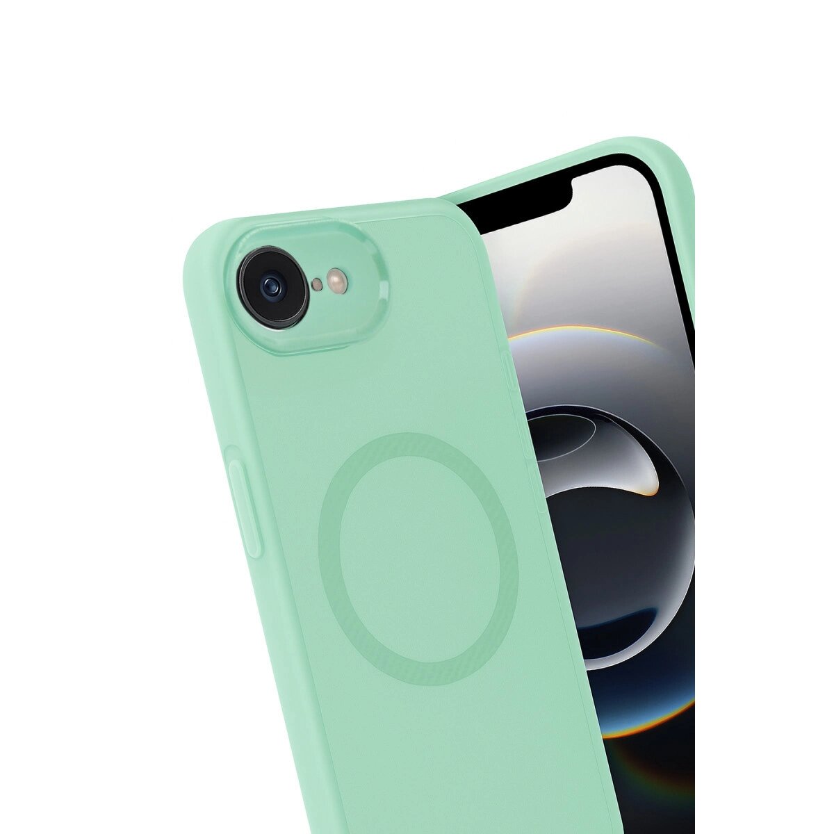 Apple İphone 16e Kılıf Maya Karbon Kapak - Koyu Yeşil Apple İphone 16e Kılıf Maya Karbon Kapak - Koyu Yeşil