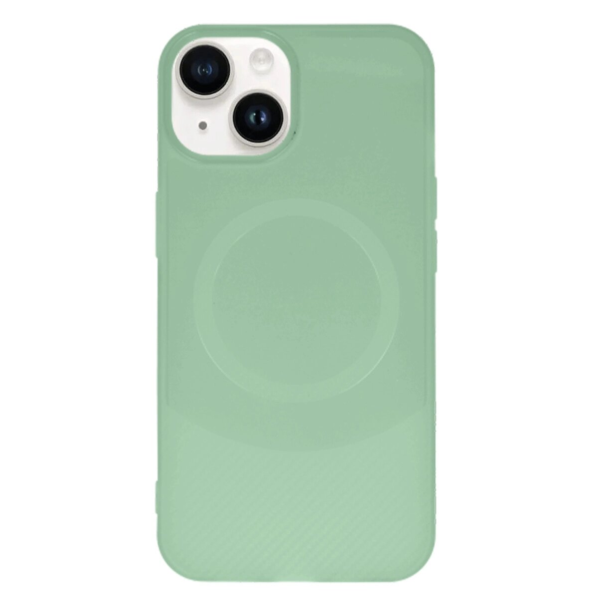 Apple İphone 14 Kılıf Maya Karbon Kapak - Su Yeşili Apple İphone 14 Kılıf Maya Karbon Kapak - Su Yeşili