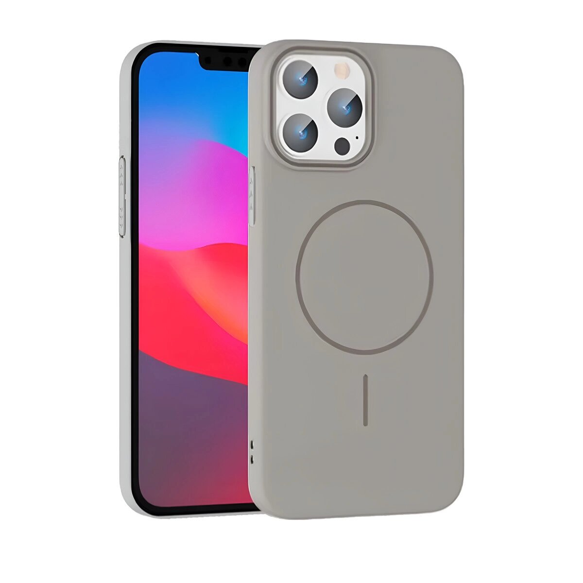 Joko Apple İphone 15 Pro Max Broş Magsafe Kapak - Titan Gri Joko Apple İphone 15 Pro Max Broş Magsafe Kapak - Titan Gri