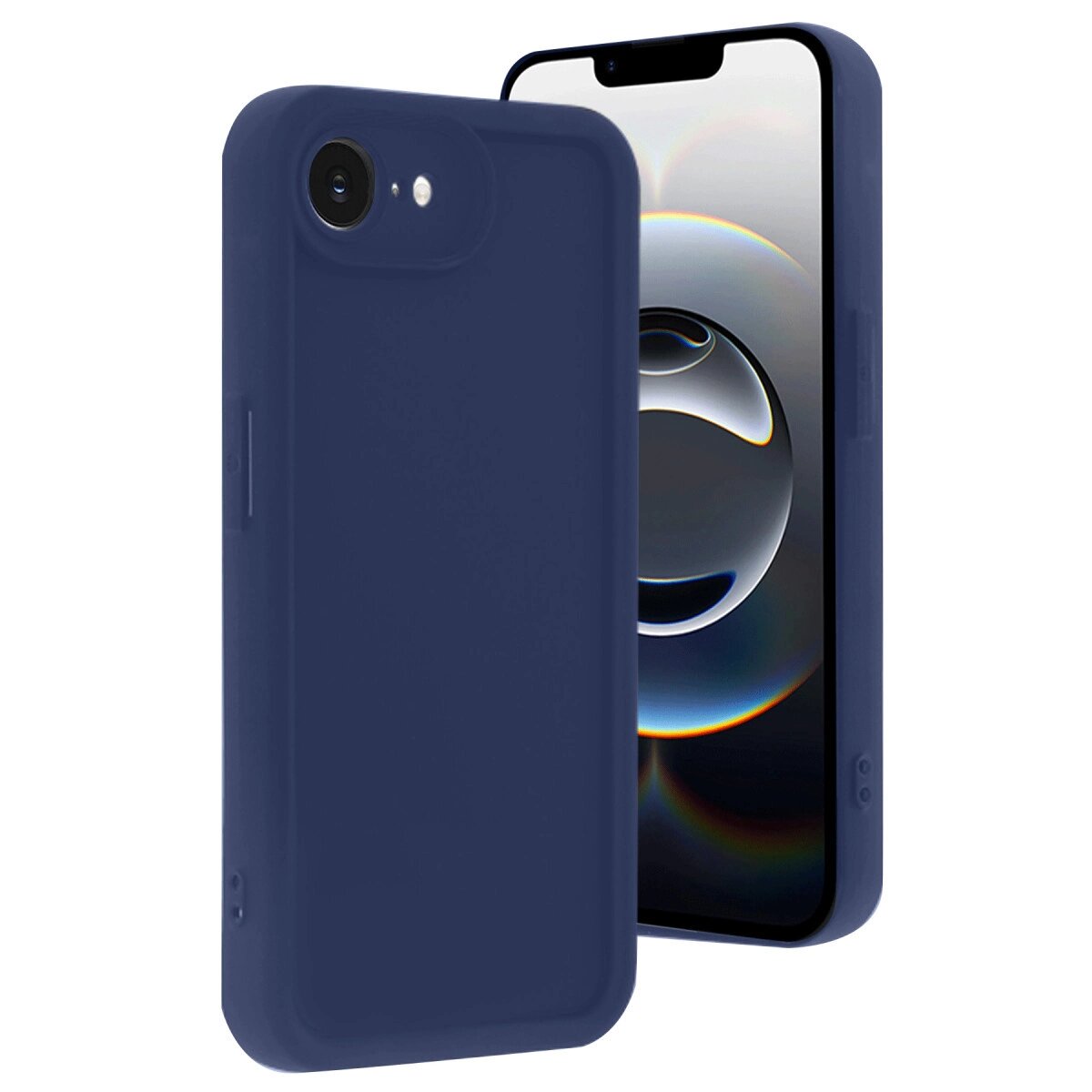 Apple İphone 16e Kılıf Viera Silikon - Lacivert Apple İphone 16e Kılıf Viera Silikon - Lacivert